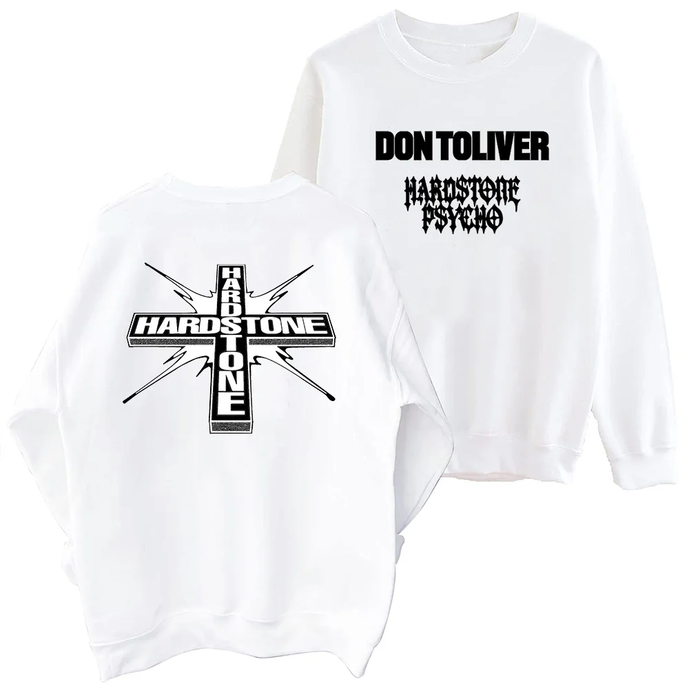 Don Toliver Hardstone Psycho Sweatshirt Harajuku Round Neck Long Sleeve Oversized Tops Fans Gift Tops