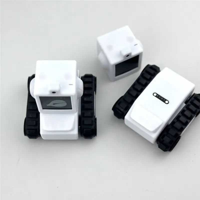 B27B Esp-Sparkbot Desktop Pet Robot Customizable DIY Line Inspection Cart AI Chat Robot Voice Dialogue Recognition Robot