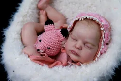 19Inch Reborn Doll Kit Bellami Fresh Color Unpainted Doll Parts with Cloth Body Drop Shipping Kit Bebé Reborn