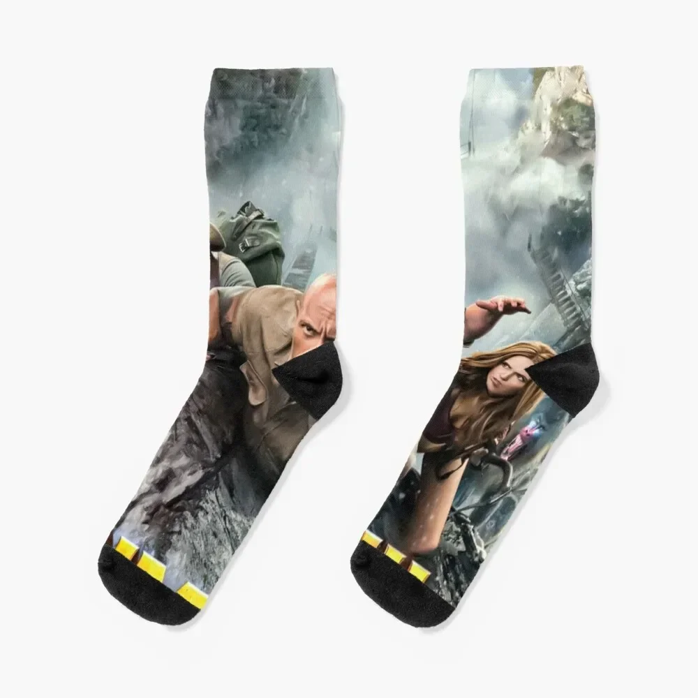 

Jumanji Socks winter thermal moving stockings funny sock Socks Man Women's