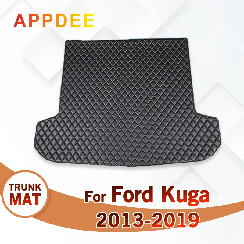 

Коврик для багажника автомобиля Ford Kuga 2013 2014 2015 2016 2017 2018 2019, пользовательские автомобильные аксессуары, украшение интерьера автомобиля