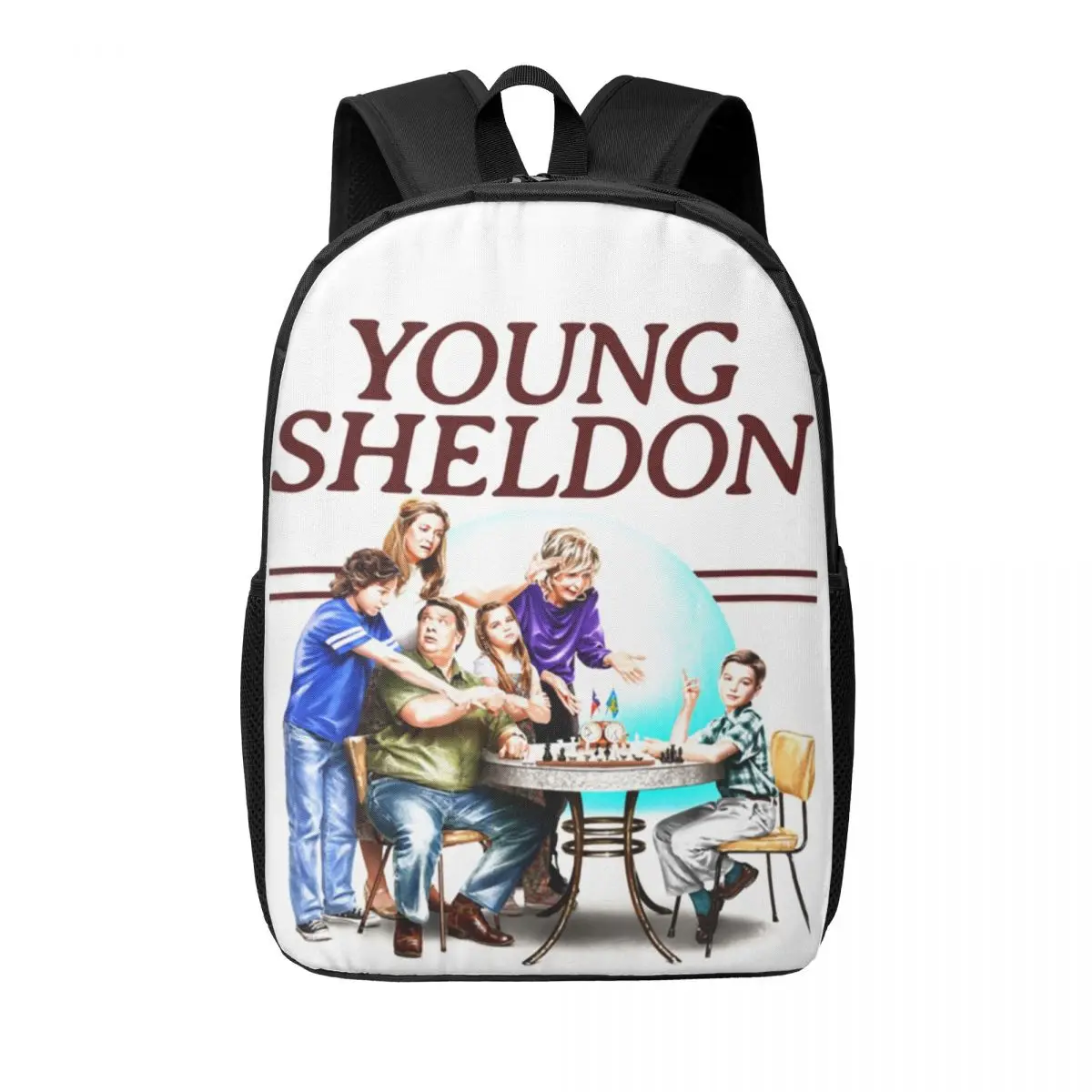 

Рюкзаки для молодых женщин Sheldon, сумка для книг для мальчиков и девочек, повседневные школьные сумки для студентов, портативный дорожный рюкзак, сумка на плечо