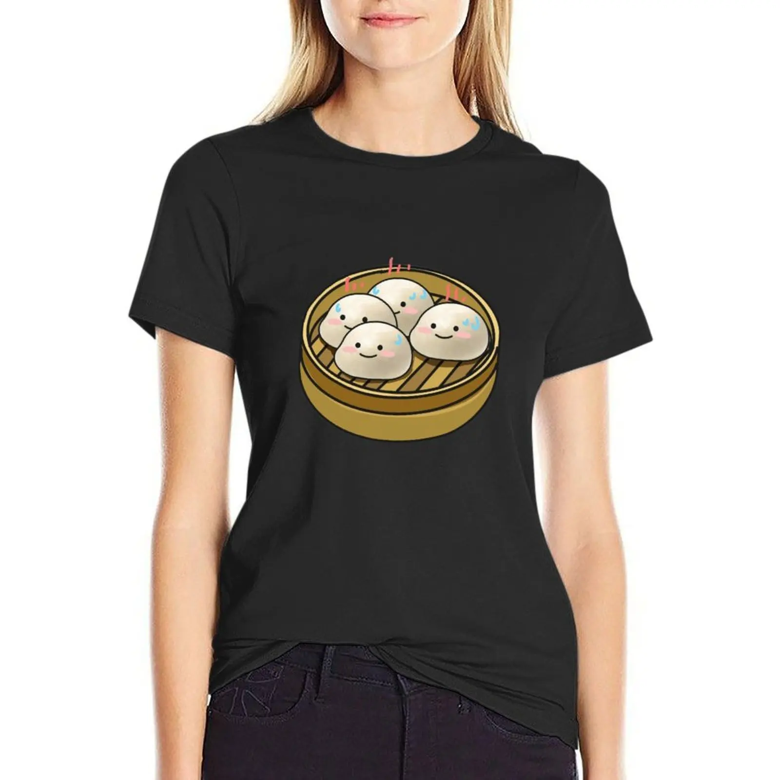 

Quby T-Shirt kawaii clothes hippie clothes summer top cropped t shirts for Women