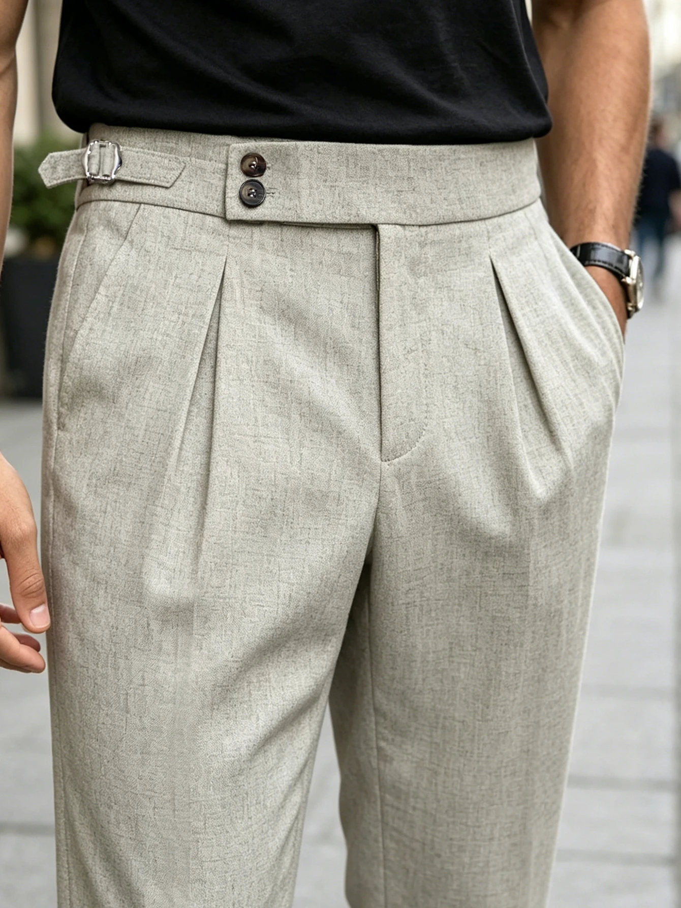 Men Formal Wear Without Suit - 2026 Summer Linen Solid Color Formal