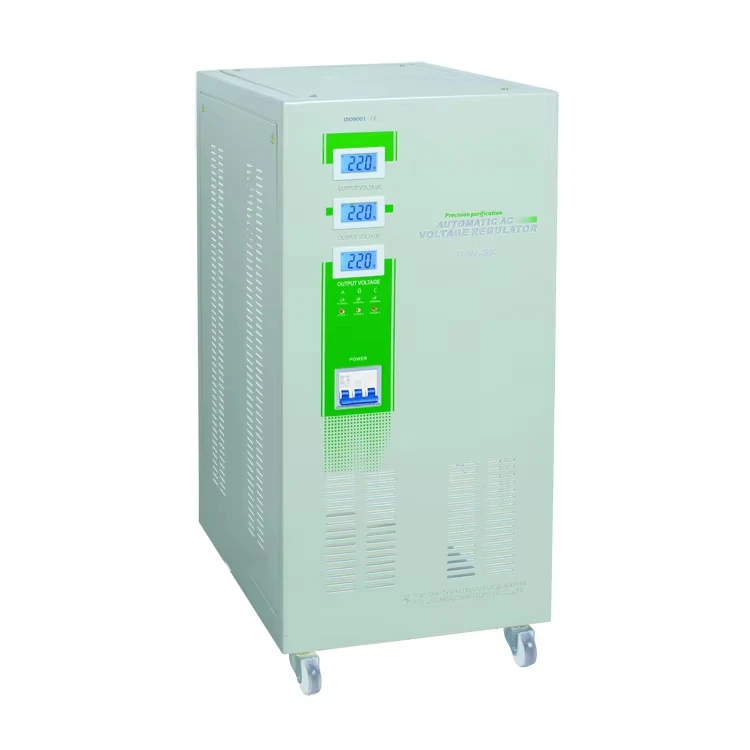 MINGCH Low Price JSW-3KVA 6KVA 9KVA 15KVA 20KVA 380V 3Phase Voltage Regulator