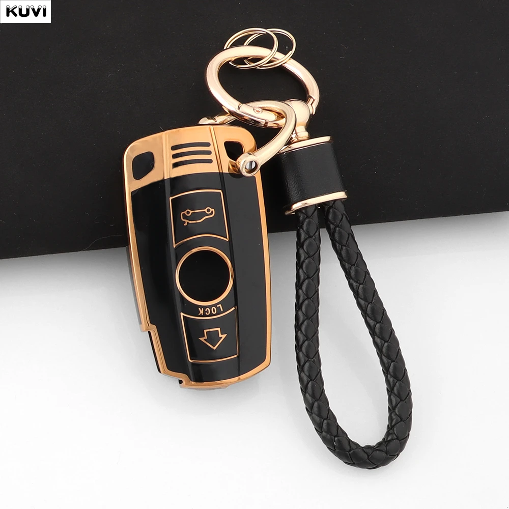 TPU Car Remote Flip Key Case Cover For BMW E90 E60 E70 E87 3 5 6 Series M3 M5 X1 X5 X6 Z4 E71 E72 E88 E89 E91 E92 Accessories