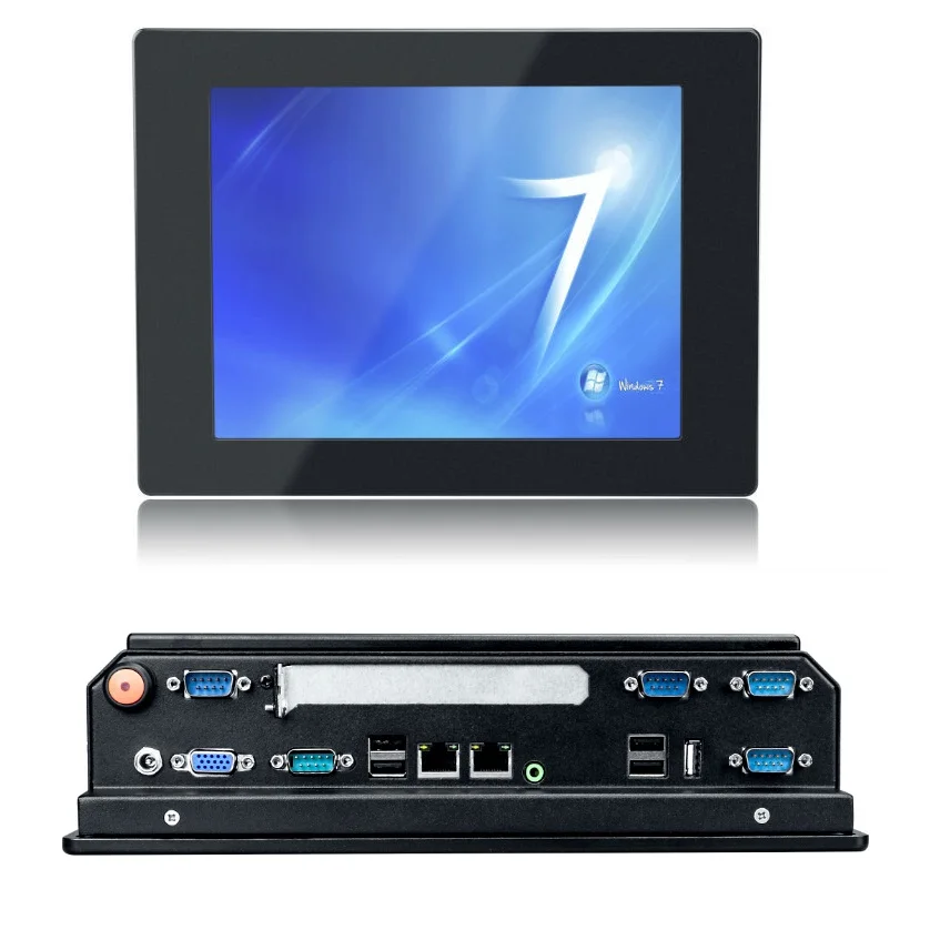 

10.4 inch PJ- 3317 Series Industrial Panel PC with Industrial Touch Screen Pnael (5COM 1Extended PCI) 9-36V DC Embedded