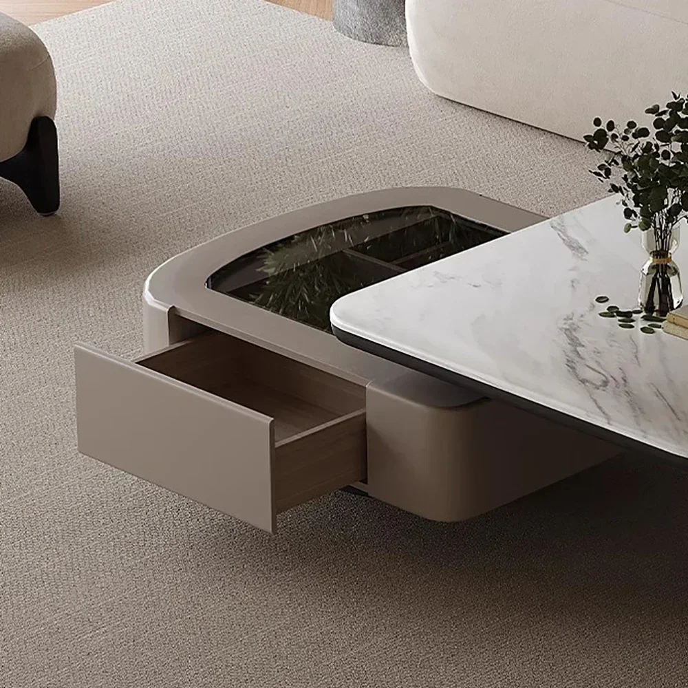 Mesa De centro De moda nórdica, mesa De centro moderna estética minimalista De lujo, mesa Premium elegante, muebles para el hogar