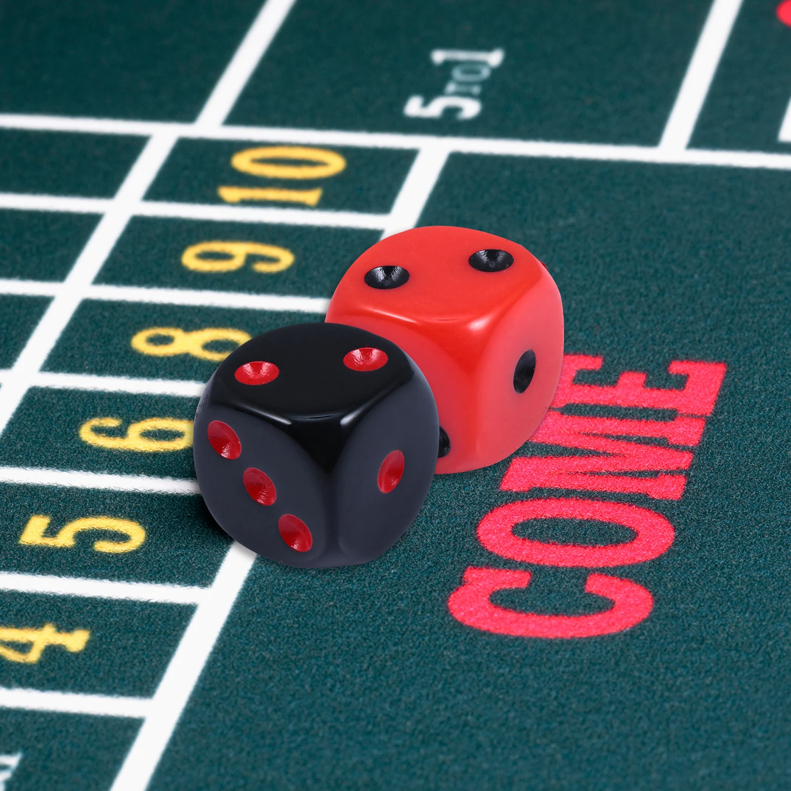 

Набор из 24 акриловых игральных костей с закругленными углами, разноцветных, для вечеринок, семейного отдыха, кемпинга, ночных мероприятий, караоке