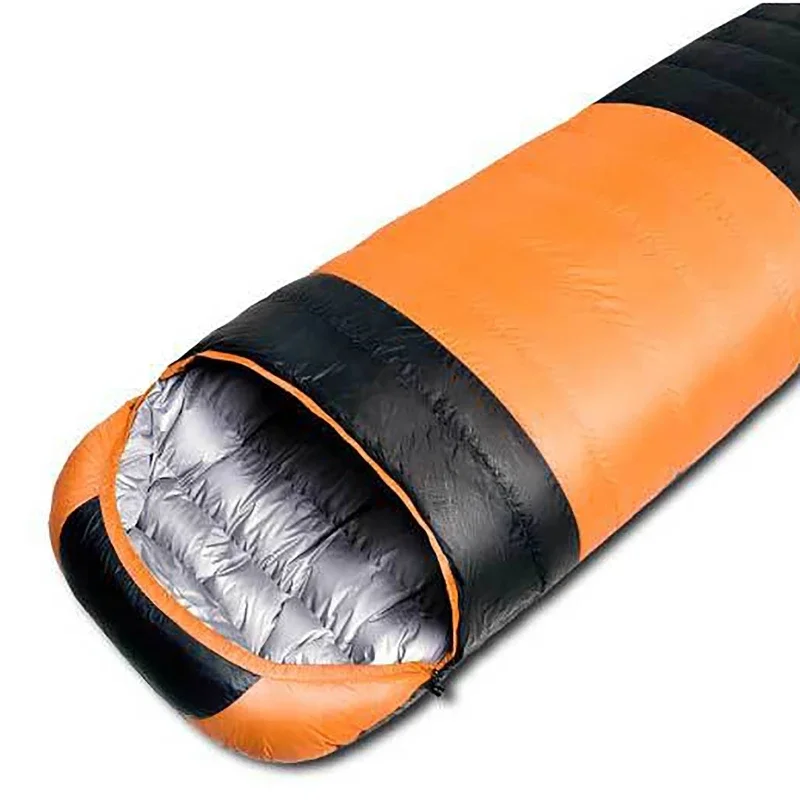 USB-Camping-Schlafsack, ultraleicht, wasserdicht, warm, mit Umschlag, Rucksack-Schlafsäcke für Outdoor-Reisen, Wandern, Heizmatte – Detail 16