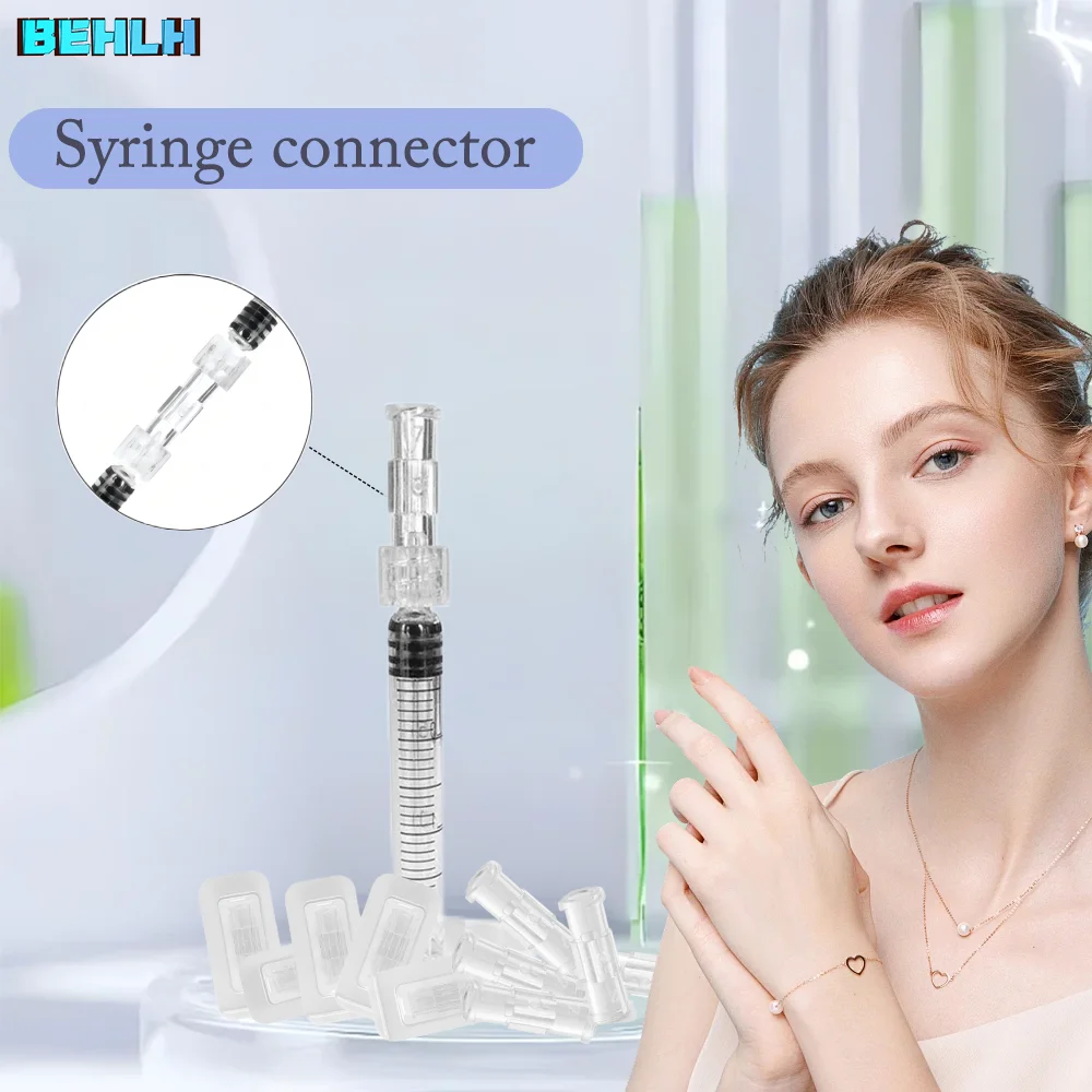 Double Thread Syringe Coupler Connector Female Luer Lock Sterile Individual Packaging For Lock Syringe Connection