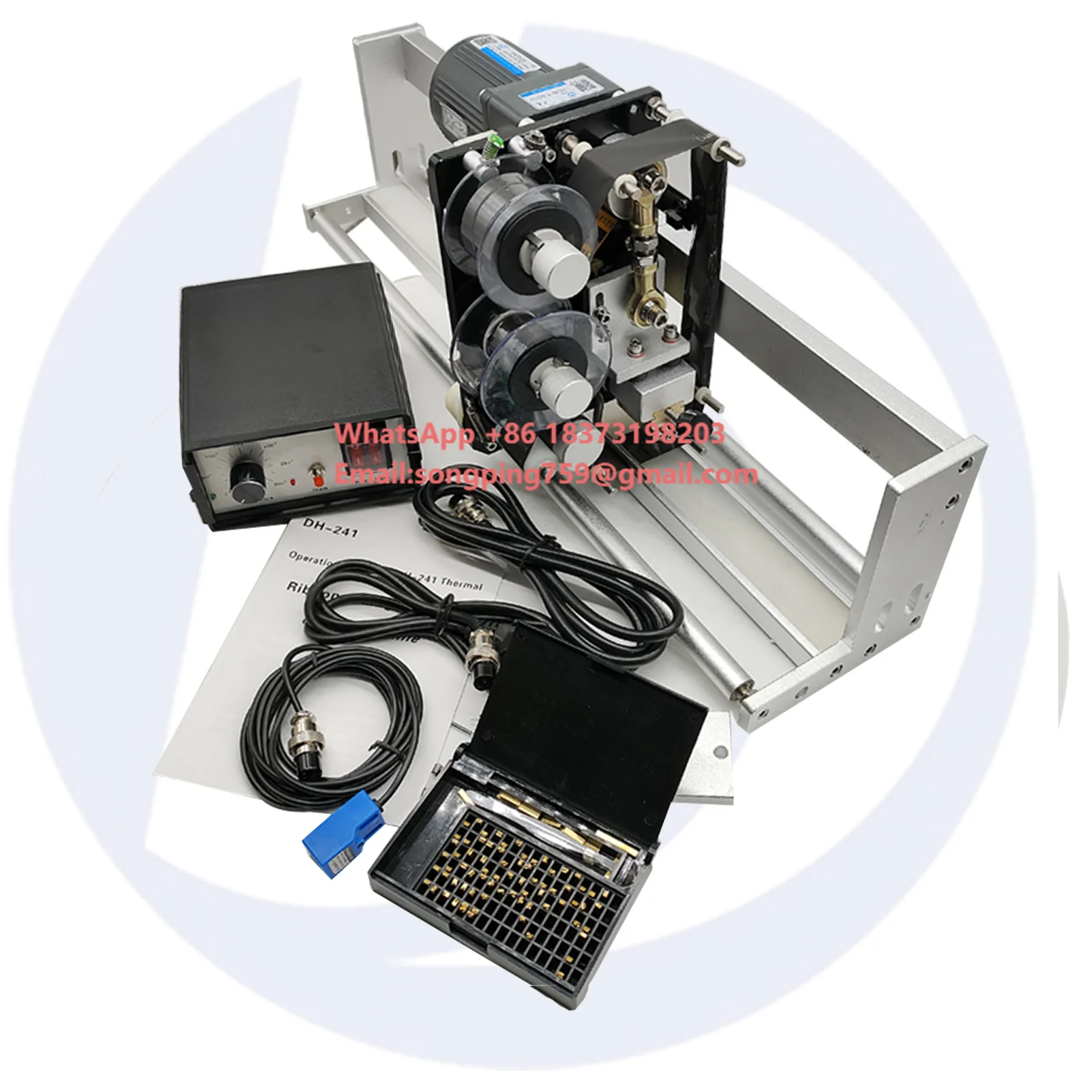 Automatic Hot Stamping Coding Machine HP241 Printing Expiry Date,number, Batch Number