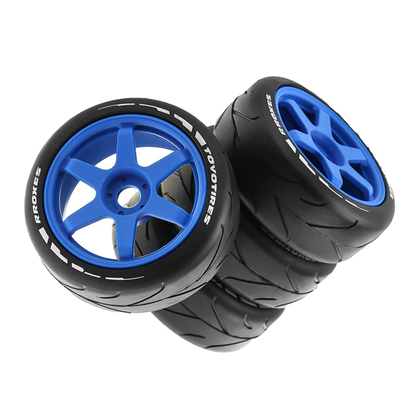 105Mm 1/8 Scale RC Off Road Buggy Tires Wheel 17Mm Hex For ARRMA Typhon Redcat Team Losi Kyosho VRX HPI HSP Hobao