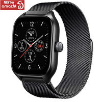 Milanese loop For Amazfit GTR/GTS-4-3-2-2e-Mini-Pro/stratos 3 Metal Bracelet 20mm 22mm watch band for Amazfit bip-U-S-lite strap