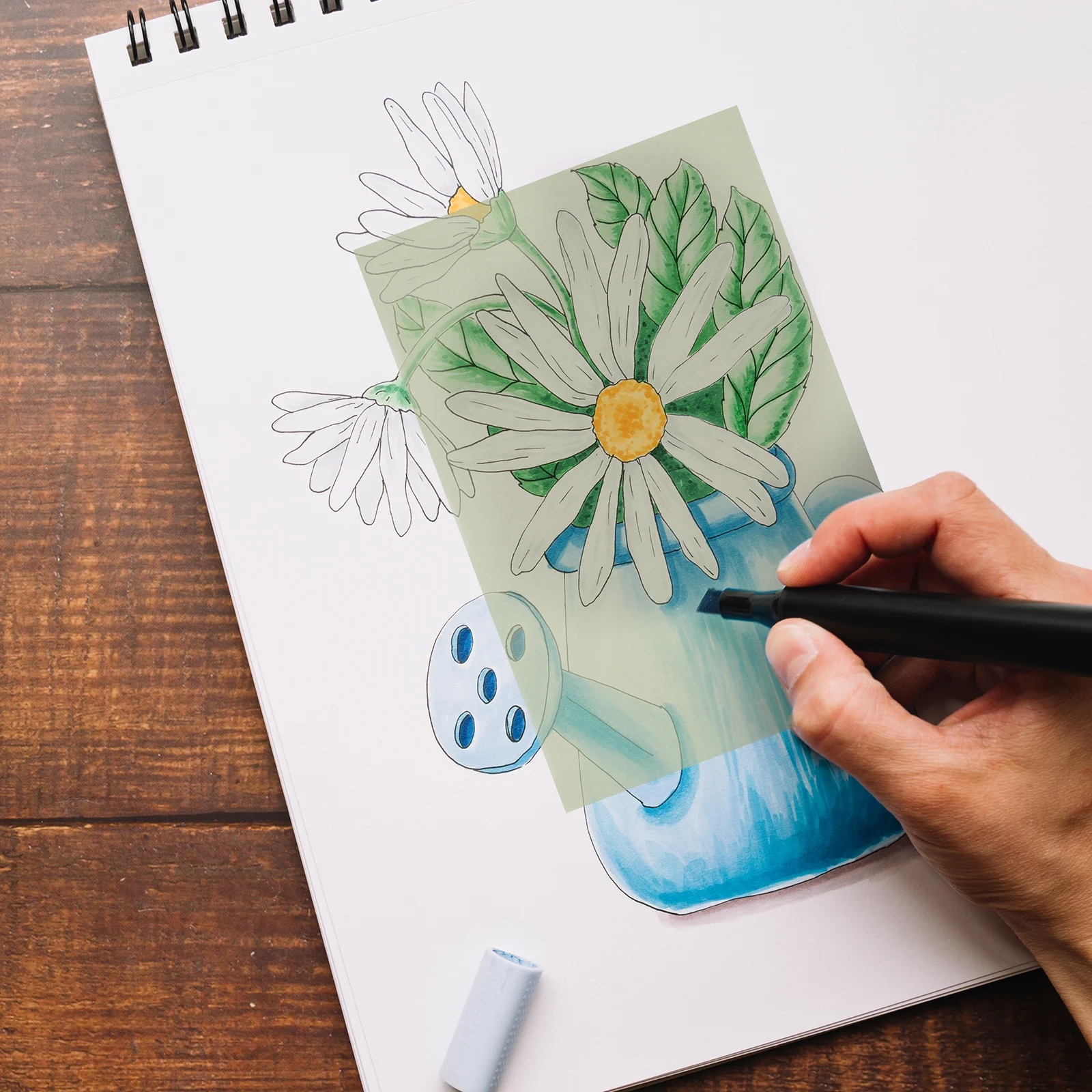 

50 Sheets Colored Sulfuric Acid Paper Tracing Drawing Painting Translucent Stationery Vibrant Colors Long Lasting Safe Smooth