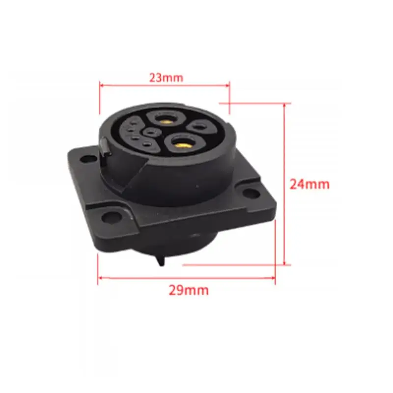 M23 2+1+5 Female to XT90 Female EC5 Adapter Cable, 12AWG 15cm Heavy Duty Connector for RC Drone Battery Solar