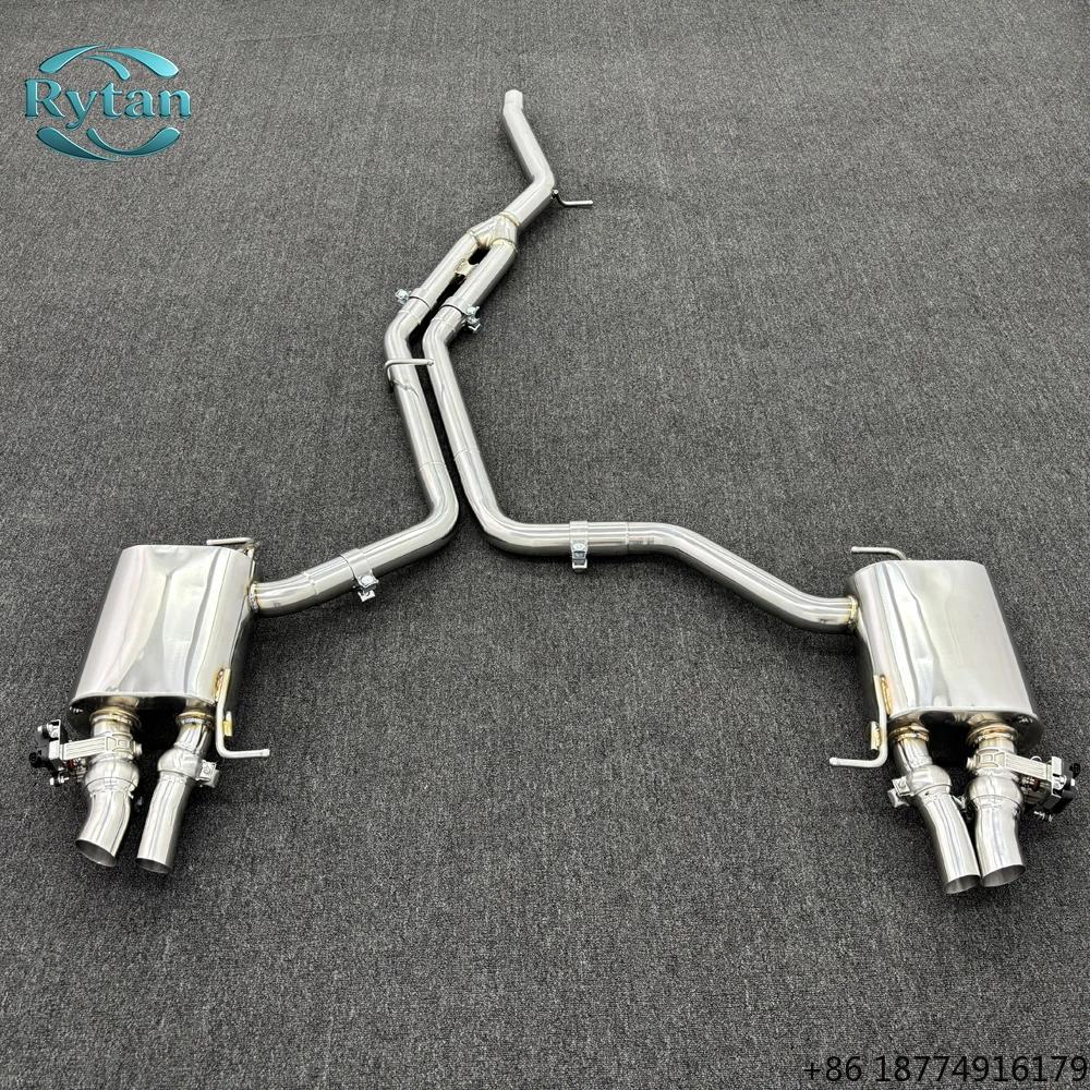 

Выхлопная система Valvetronic из нержавеющей стали 304 с клапанами, Catback, для C8 A6 A7 2.0T в стиле RS