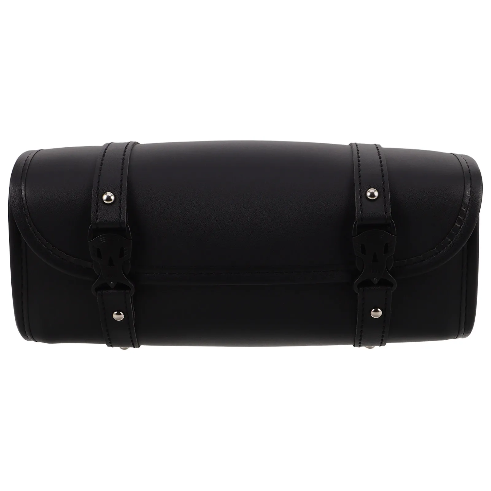 

Vintage Motorcycle Handlebar Bag Waterproof Large Capacity Cylindrical Design Quick Release Buckle for Electric Scooter Bike