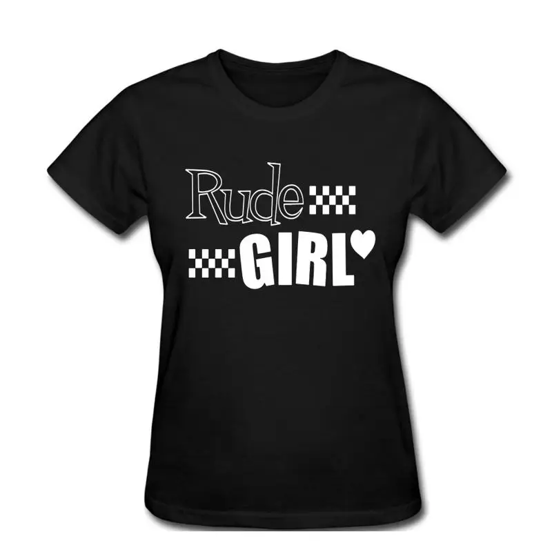 Rude Girl Ska T Shirt Lady Fit