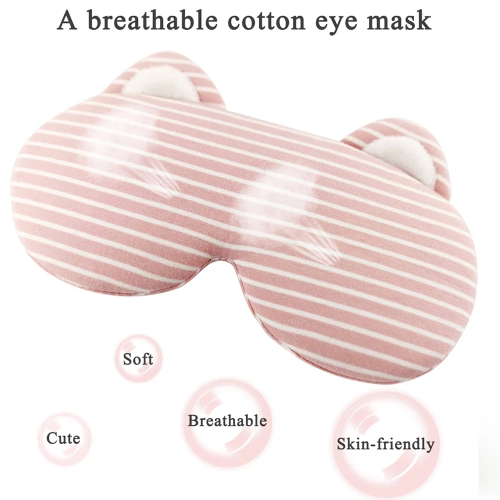 Coussin chauffant électrique pour les yeux avec contrôle de la chaleur et du temps, compresse chaude pour les yeux gonflés, masque de sommeil pour