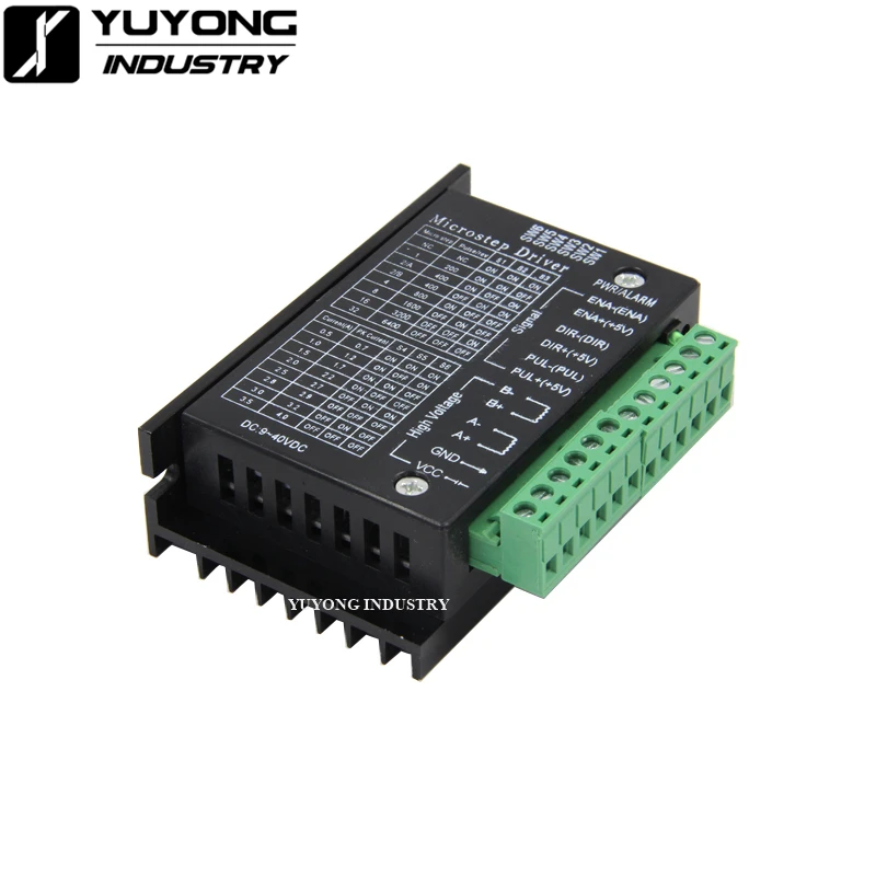 

Stepper Motor Driver TB6600 Nema 23 Nema 34 42/57/86 Nema17 4A DC9-40V 1 axis Stepping Motor CNC Engraving Machine