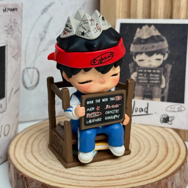Original POPMART Hirono Greenhouse Miscanthus Serie Blind Box Sammlerfigur Niedliche Schreibtischdekoration Geburtstagsgeschenk für Freunde Spielzeug – Detail 11