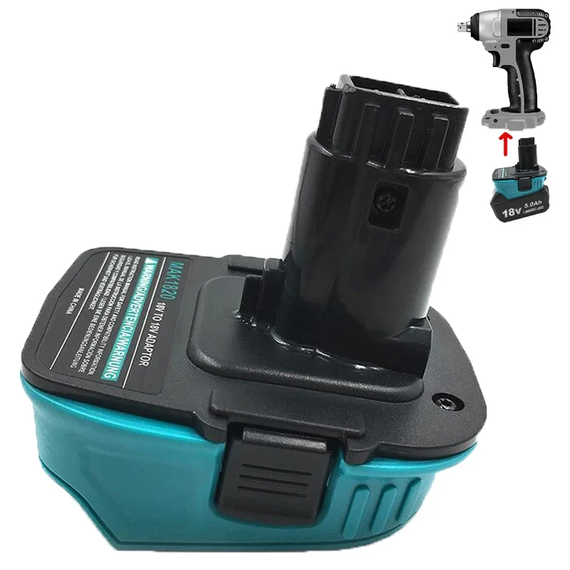 Battery Adapter Converter for Dewalt 18V NiCd/NiMH Battery Power Tools Compatible for Makita BL Series 18V Lithium-Ion Batteries
