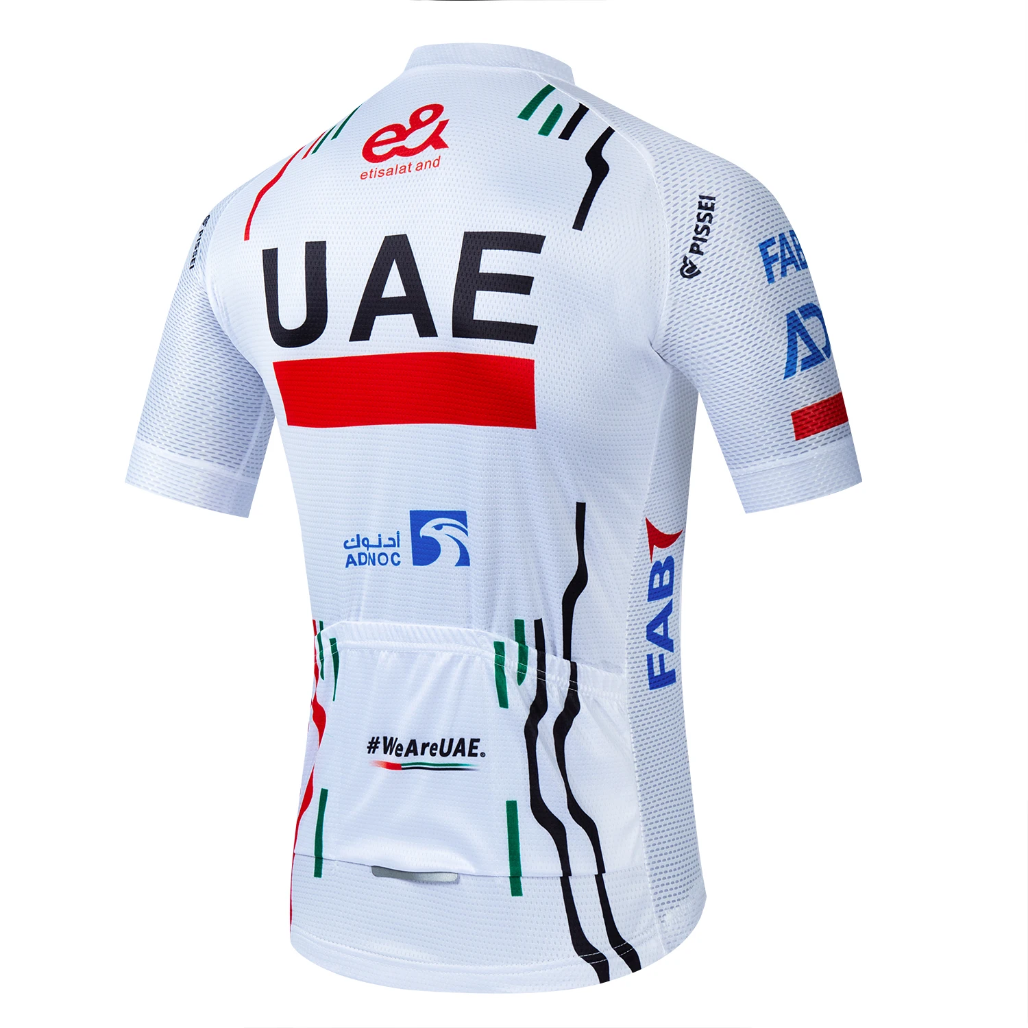 2024 Uae Team Cycling Jersey Set Summer Road Bike Shirts Suit Bicycle Bib Shorts Men\'s Cycling Clothing MTB Wear Maillot Culotte