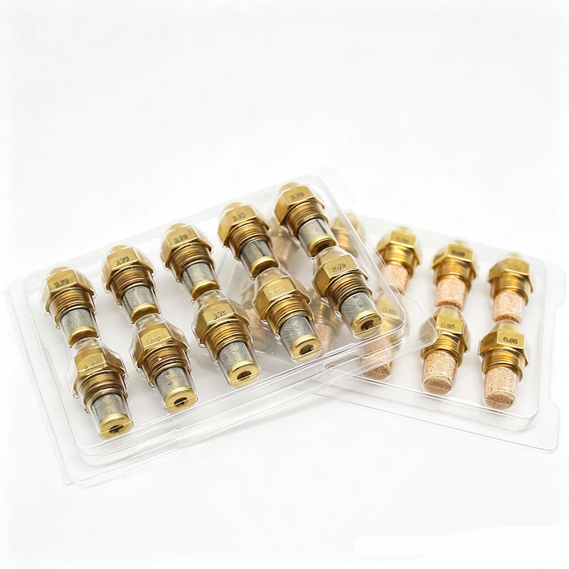 9/16''Brass Oil Burner Spray Nozzle 60° Solid Spray For Boiler Burners and Diesel Fuel Heater,Atomizing Spray Nozzle