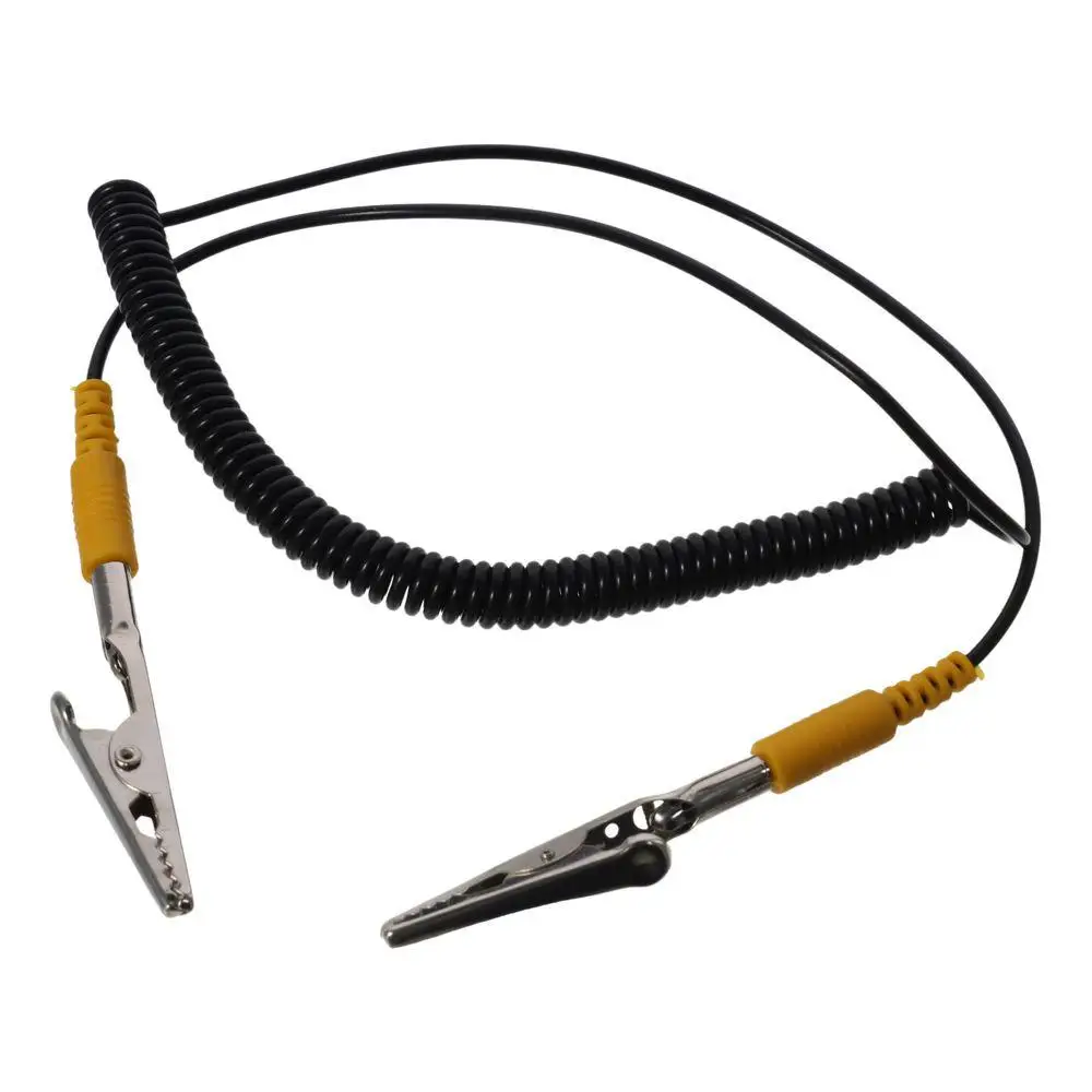 PU,Metal Anti-Static ESD Grounding Cable 2mm 180cm / 71