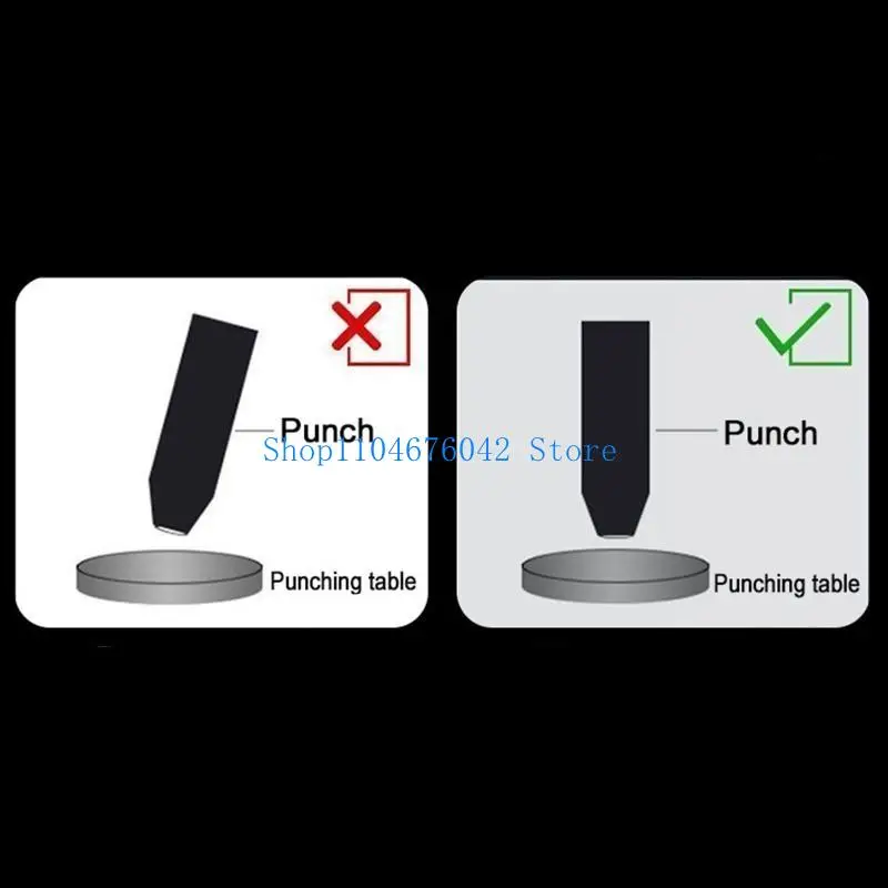 5ASD Compact Leather Hole Craft Hool Hool Hool Hool Hool Cutter Tool Steel