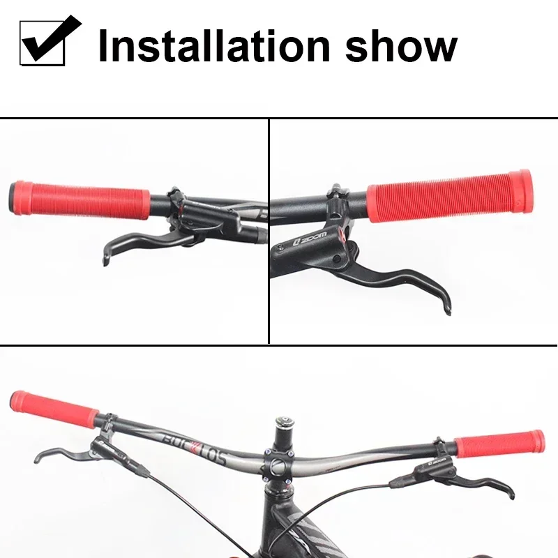 ODI Fahrradgriffe aus Silikon, MTB-Fahrradgriffe, Rutschfeste Lenkergriffe, Stoßdämpfung, Faltbare Fahrradlenkerhüllen, Fahrradteile – Detail 2