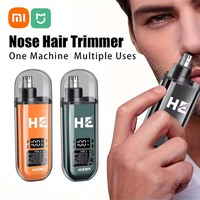 Xiaomi Electric Nose Hair Trimmer Waterproof Portable Type-C Rechargeable 360° Rotating Head Beard Eyebrow Multifunction Trimmer