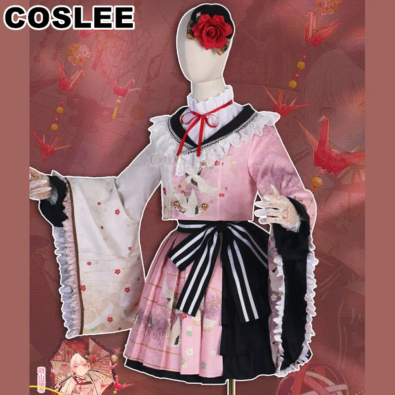 COSLEE Akiyama Mizuki Cosplay Project Sekai Costume PJSK Daily Clothing Lovely Dress Uniform Women Halloween Party Outfit XS-XL