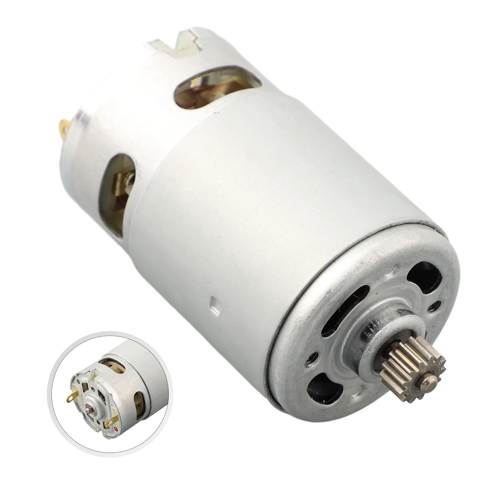 Motor RS550 Replacement for Bosch TSR1080-2-LI GSR120LI Cordless Drills 13 Teeth or 15 Teeth Gear 12V 14.4V Input Voltage