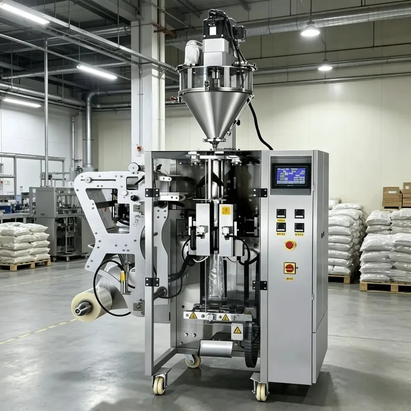 Automatic Food Granule Sugar Salt Spice Powder Pepper Flour Coffee Sachet Grain Bean Bag Small Ertical Stick Packing Machine OME