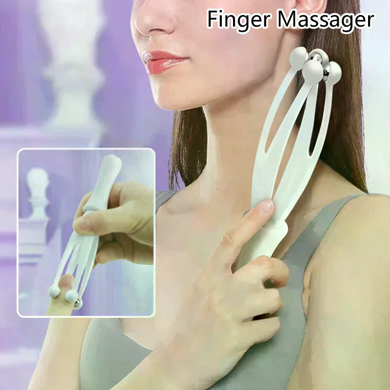 /ACR/Roller Hand Acupuncture Points Finger Joint Hand Massager 360 Degree Handheld Relieve Finger Fatigue Relieve
