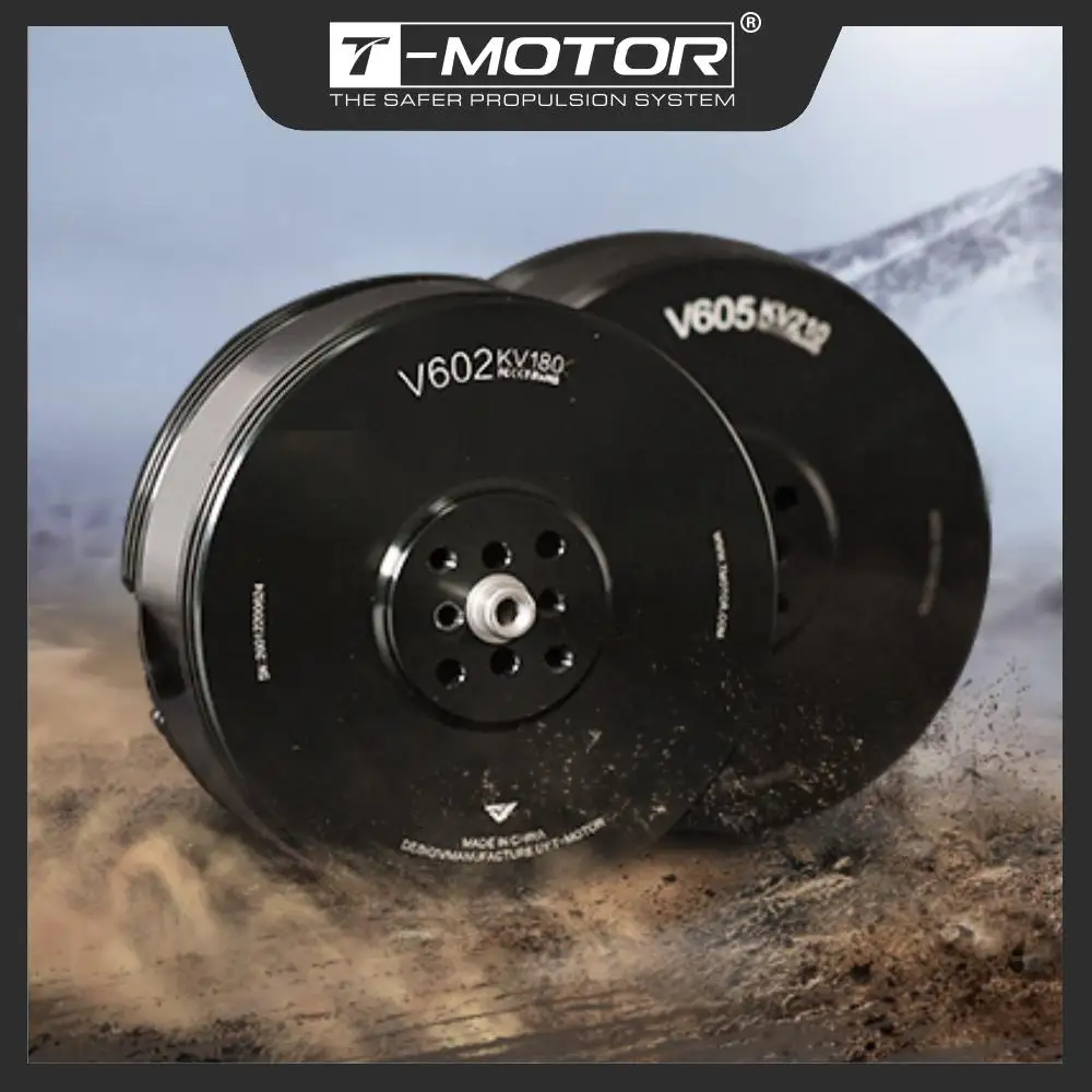 

T-MOTOR V602 KV180 12S VTOL Drone Brushless Motor with Max 9.7kg Thrust Brushless Drone Motor DIY Parts