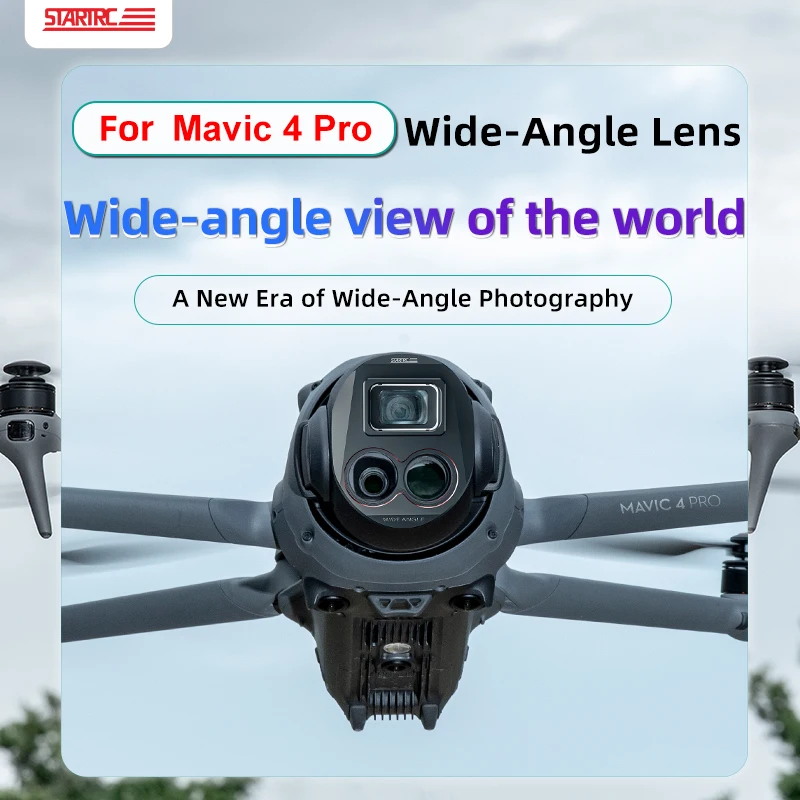 filtre-d'objectif-grand-angle-pour-drone-startrc-pour-objectif-grand-angle-dji-mavic-4-pro-110-°-accessoires-pour-filtres-anti-rayures-a-large-tir
