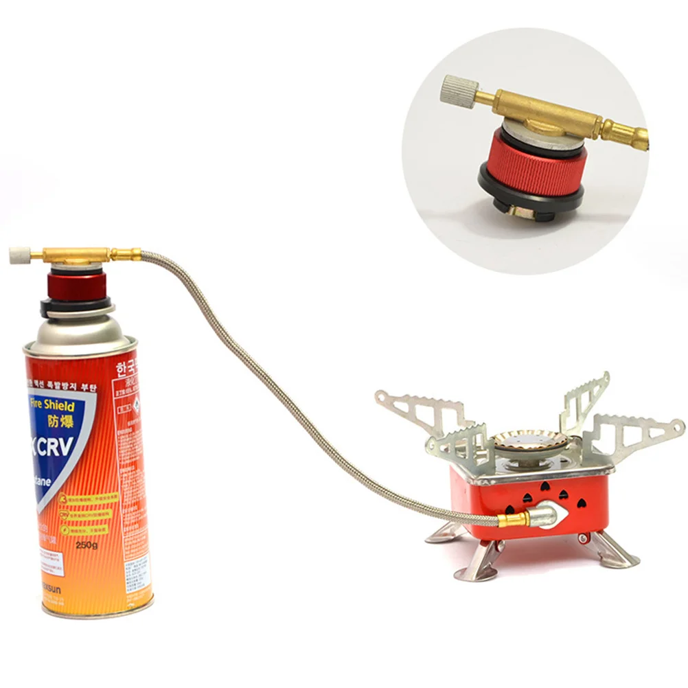 

1pcs Portable Foldable Outdoor Small Lightweight Camping Furnace For Hiking Travel With Storage Camping Outdoor Stove Bag