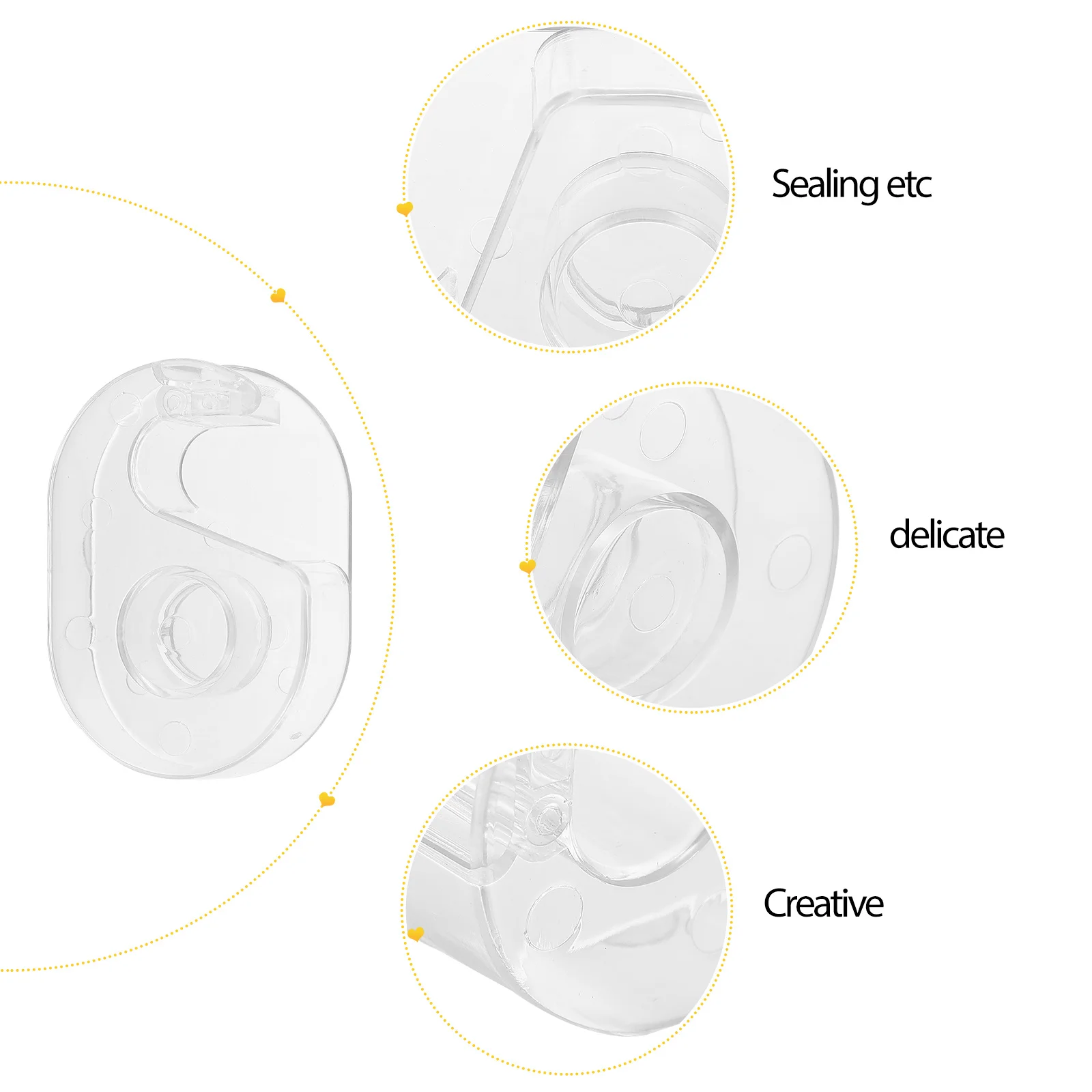 

5Pcs Plastic Washi Tape Dispenser with Sawtooth Edge Cutter for DIY Scrapbooking Office School Use Holder Tape Cutter