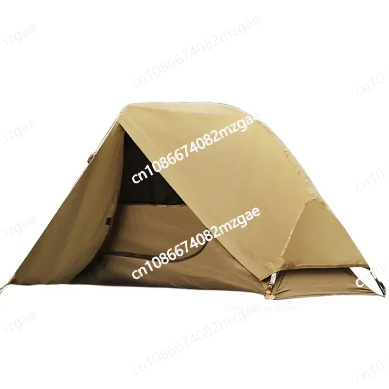 

Outdoor Single Camouflage Tent Rainproof Sunscreen Thickened Camping Tent Camouflage Park Tent Camping Tool New