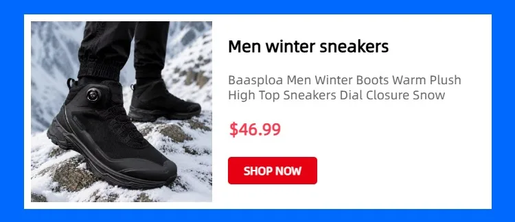 Baasploa Running Shoes For Men Lightweight Sneakers Man Designer Mesh Sneaker Lace-Up Male Breathable Sports Tennis Shoe