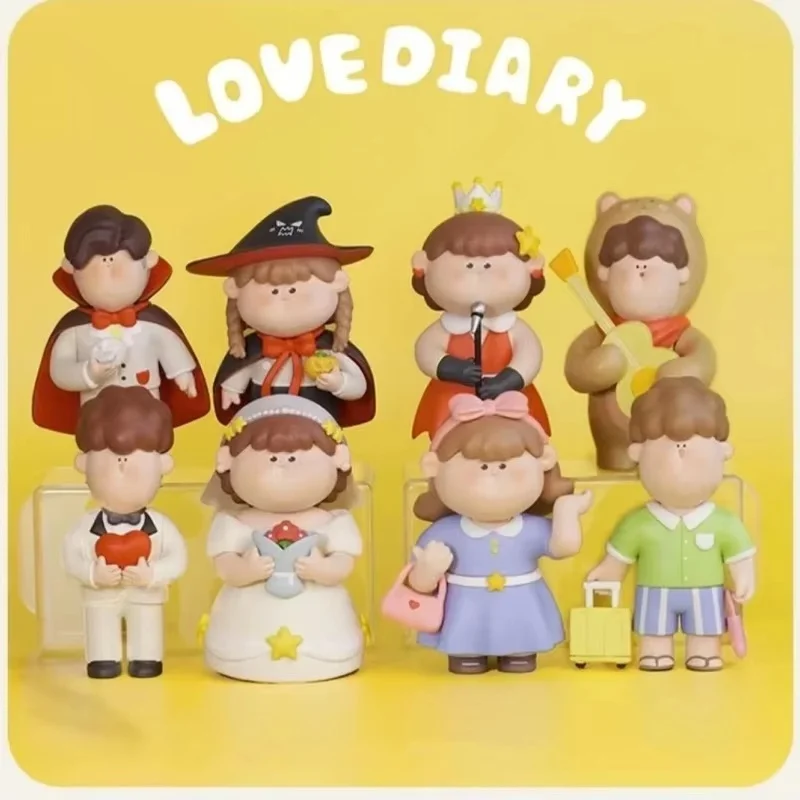 Amlls Love Diary Series Blind Box, ChimToy, Kawaii Anime Figures, Model Designer, Butter Collecemballages, peuvBirthday, Creative Gift Toy