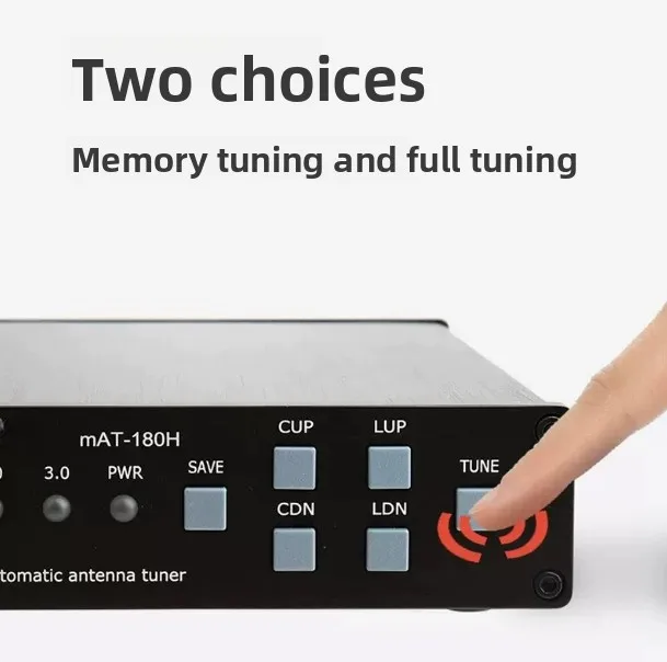 mAT-180H HF Automatic Antenna Tuner for Ham Radio External ATU