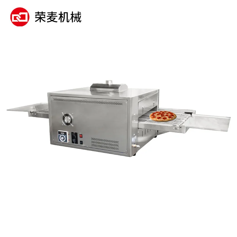 

12 inch hot air circulation outdoor pizza oven electric heating gas crawler pizza oven chain pizza oven commercial
