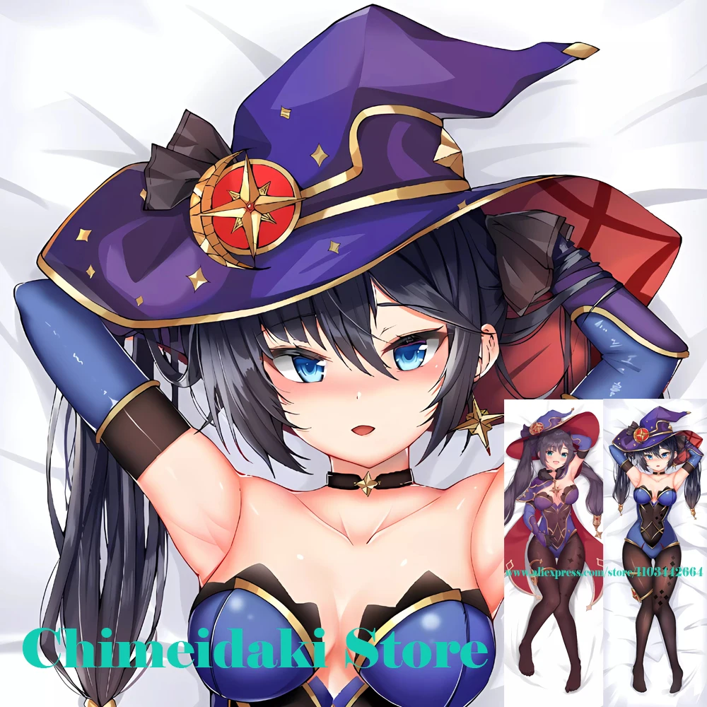 

Dakimakura Anime Genshin Impact MONA Double Sided Print Pillowcase Life Size Body Pillow Cover