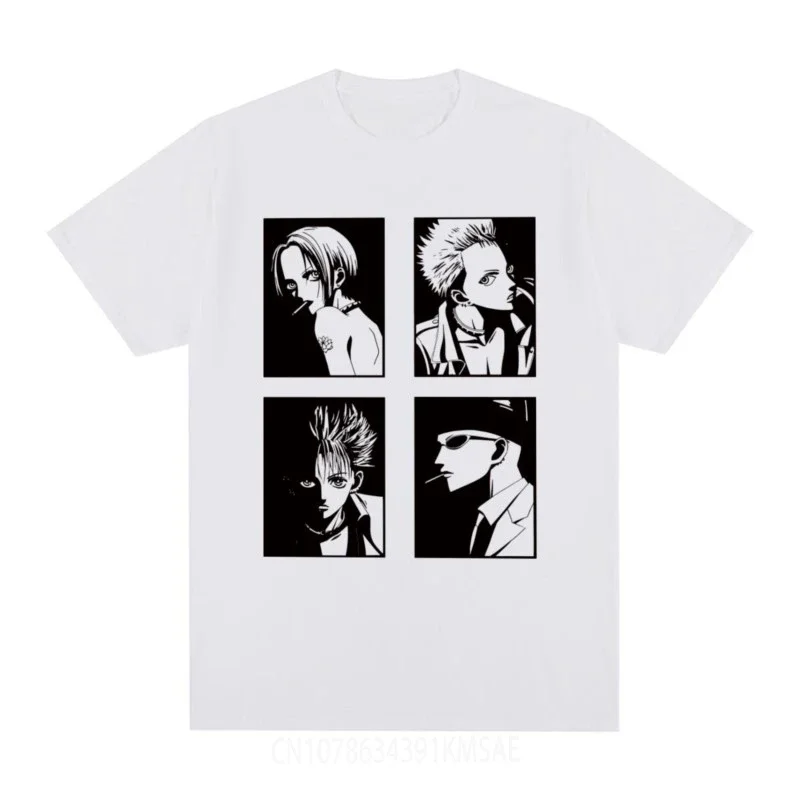 Black Stones NANA Osaki Vintage T-shirt Manga Anime Cotton Men T shirt New Tee Tshirt Womens Tops