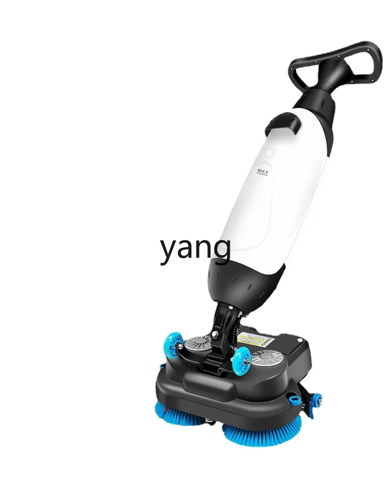 jq Supermarket Factory Workshop Restaurant Hotel Household Double Brush Small Washing Machine Hand Push Suction Mop Integrated