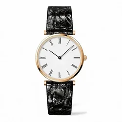 Luxus neue Damen Herren uhr Quarz schwarz blau Armbanduhr reloj hombre